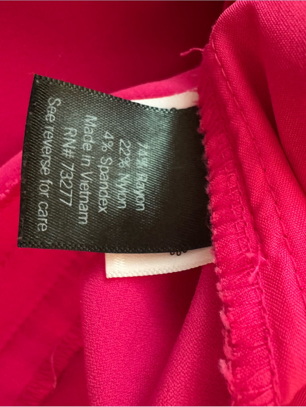 Simply Vera Vera Wang Hot Pink Cropped Ankle Pants - Picture 8 of 9